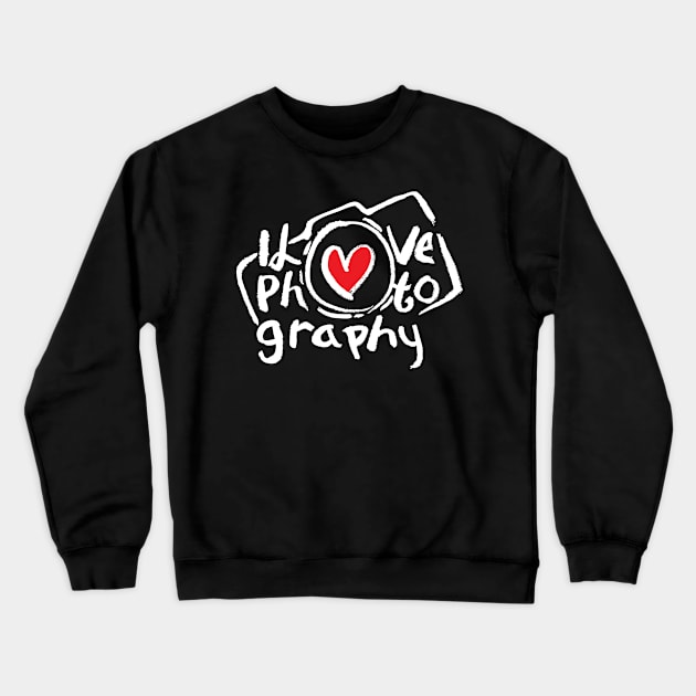 I love photography Crewneck Sweatshirt by Handini _Atmodiwiryo